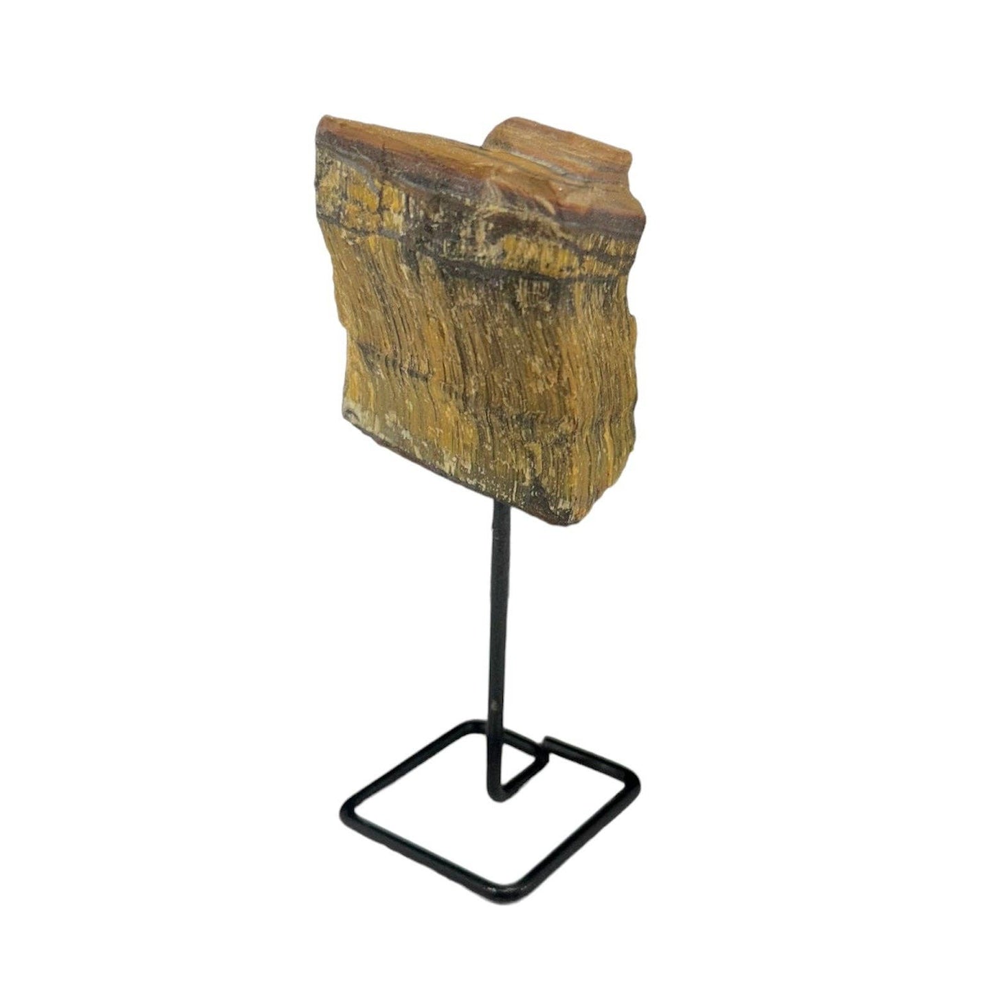 Stecknadelständer mit Edelsteinen – Natürliche Rohsteine auf stabilem Metallständer