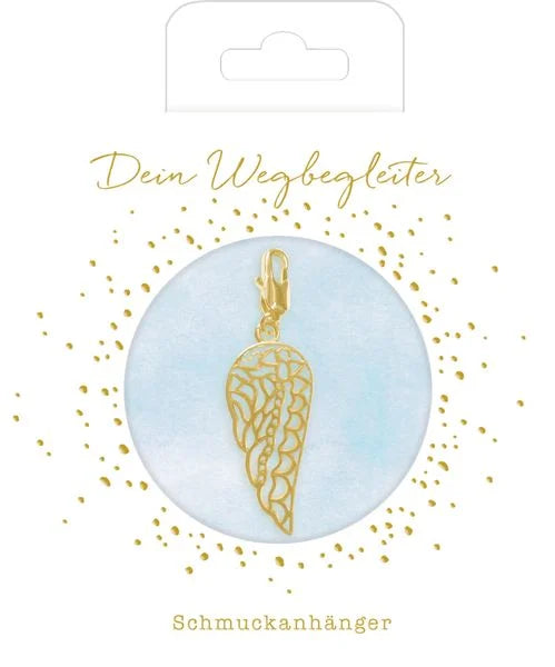 Schmuckanhänger „Dein Wegbegleiter“ – Flügel, Lebensbaum oder Anker - Schmuckanhänger „Dein Wegbegleiter“ – Flügel, Lebensbaum oder Anker - BTSCreativ